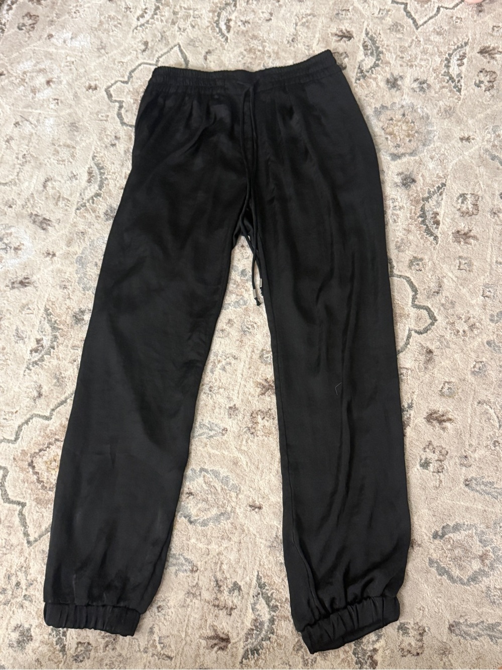 Zara Black Men's Drawstring Jogger Pants